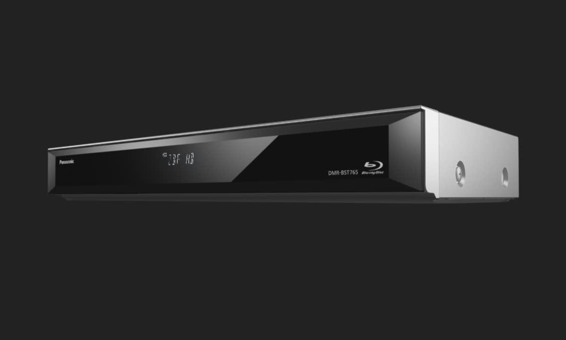 Panasonic DMR-BST765EG Enregistreur Blu-ray, Disque Dur de 500 Go, Lecture de Disques Blu-ray, 2x DVB-S / S2, 2x DiSEqC, Vers. 2.0, Argent