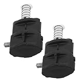 WATIIFUFU Piezas de Metal para Mango Telescópico de Maleta, Repuestos de Bloqueo Grandes C101, Kit de Reparación para Equipaje de Viaje, Accesorios Resistentes y Anticorrosión, 2