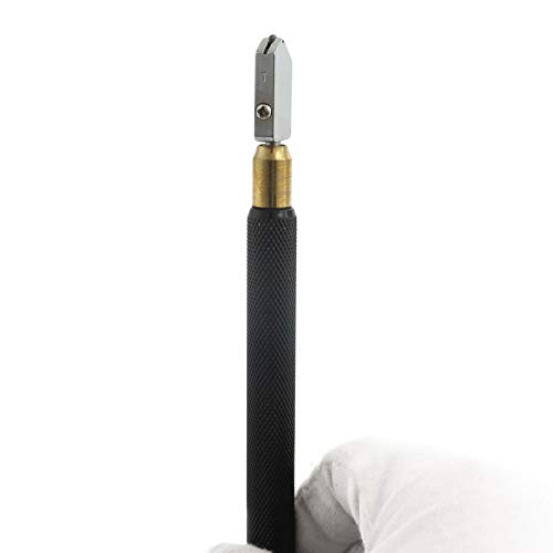 Jingling Oil Filled Glass Cutter Tungsten Carbide Cutting Wheel Metal Handle #TOP4