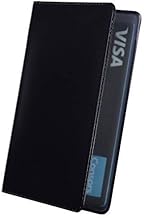 EC Card Case for 2 Cards, ID Holder, Business Card Case, Protective Case, black, Classic