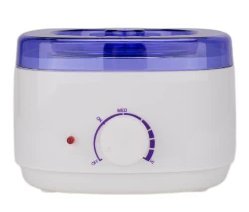 Professional Electric Wax Warmer and Heater for Soft, Paraffin Warm Crème and Strip Wax | Wax Melter for Hair Removal with Adjustable Temperature for Salon Quality Results