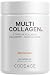 Codeage Multi Collagen Protein Capsules, Type I, II, III, V, X, Grass Fed, All in One Super Bone Broth with Collagen, 90 Count