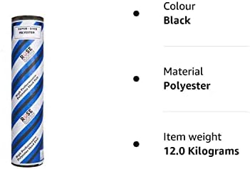 Rose Roofing Black Heavy Duty Shed Roofing Felt 25 Year Life Expectancy 5m x 1m (Black)