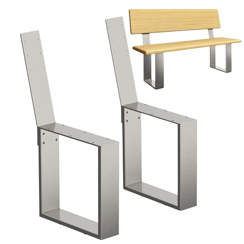 Produktbild von Gartenbänke For Draußen, Gartenbank Wetterfest, Parkbank Aus Metall