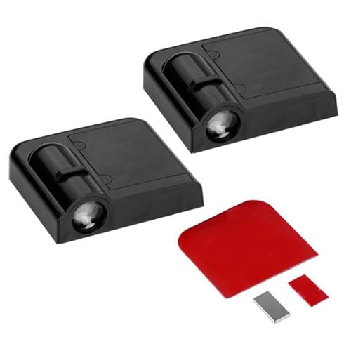 plplaaoo Autotür LED -Projektorlichter Batterieantrieb modische Automarke Logo Willkommen Licht Nicht destruktive Installation für Cars Trucks SUVs ABS Material 6,7 x 6,2 cm 2 Pack (Typ 2) plplaaoo Autotür LED -Projektorlichter Batterieantrieb modische Automarke Logo Willkommen Licht Nicht destruktive Installation für Cars Trucks SUVs ABS Material 6,7 x 6,2 cm 2 Pack (Typ 2)