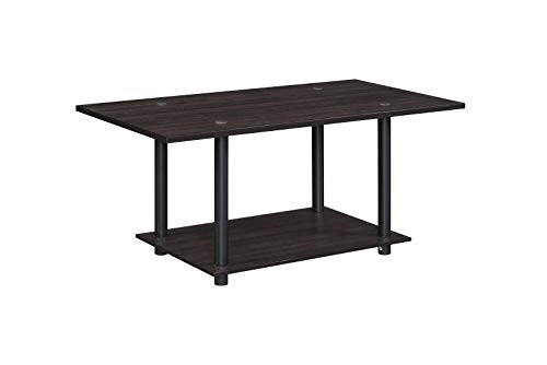 Image of DeckUp CF9048 Tube-N-Turn Engineered Wood Coffee Table (Dark Wenge, Matte Finish)