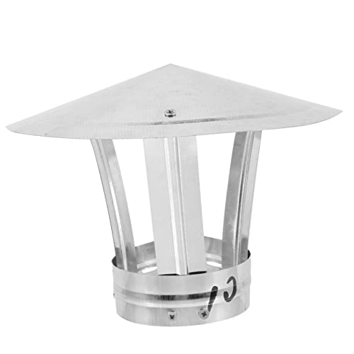 Yardwe Väggugn Öppen Spis Utomhus Husvagnsventil Skorsten Regnskydd Skorsten Regnskydd Skorstenslock Byte Skorstensrör Lock Skorstensskydd Husbilsventilkåpor För Takhuv Regnhatt