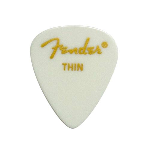 �t�F���_�[ Fender 351 Shape Classic Picks Thin White �M�^�[�s�b�N×12��