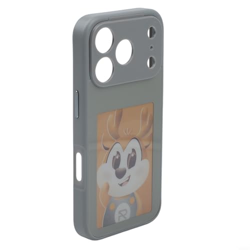 Étui ultra fin pour 17 Pro Gray avec NFC et écran personnalisable