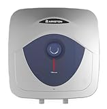 Ariston Blu Evo RS 15L – Chauffe eau Électrique 15 litres, Compact Sur Evier, Puissance 2000W, Idéal Cuisine ou Salle de Bain – Conçu et fabriqué pour être installé en France
