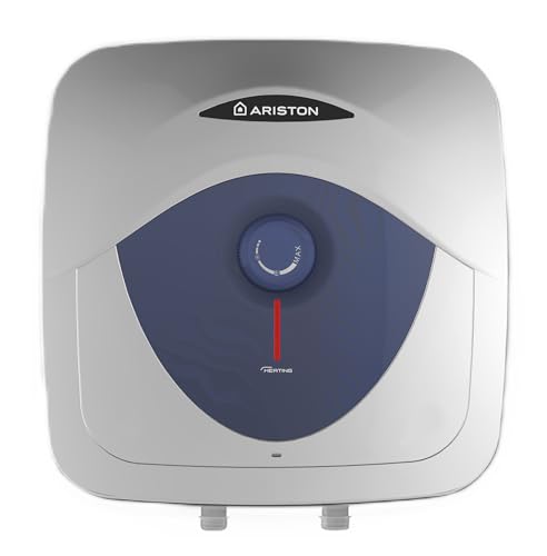 Ariston Blu Evo RS, Chauffe-Eau Électrique sur Évier 10 litres, Compact, Facile à Utiliser, Fabriqué pour être Installé en France