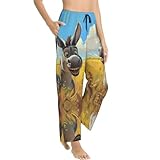 Poches pratiques : conçu avec deux poches latérales, ce pantalon amusant Countryside Donkey pour femme offre commodité et fonctionnalité. Que vous vous détendiez à la maison ou que vous fassiez une course rapide, ce pantalon confortable pour femme offre la commodité dont vous avez besoin