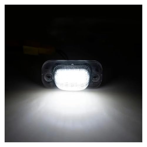 Luces matrícula Seat Toledo soluciona placa oscura con lámpara LED libre de fallos 4