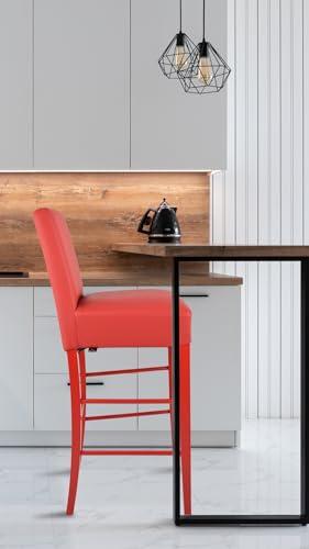 Tommychairs - Set 2 sgabelli alti e moderni