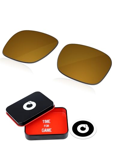 Verres Oakley Holbrook OO9102 55mm polycarbonate 1.8mm couleur or antique