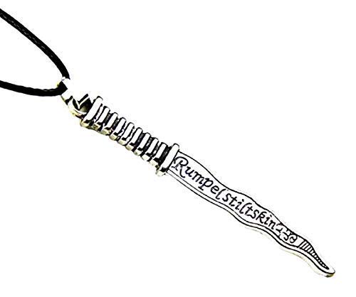 KIRALOVE Collier - épée - tremotino - Le Seigneur des ténèbres - rumpelstiltskin - série télé - Films - Magie - Bijoux Fantaisie - Homme - garçon Once Upon a Time Cover