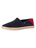 OPTIMALES TRAGEGEFÜHL: Die original Tommy Hilfiger Slip-on Espadrilles sind ideal für warme Tage. Sie halten deine Füße kühl und sind mit einer thermoplastischen Gummisohle ausgestattet. Sie eignen sich perfekt für den Urlaub oder den Alltag.