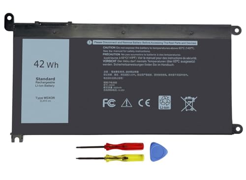 42Wh WDX0R Battery Replacement for Dell Inspiron 13 15 5000 7000 Series