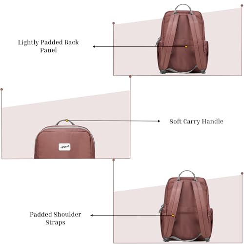 Image of F Gear Cannes 12L Laptop Backpack|Premium, Soft Touch, Lightweight & Durable|Laptop & Tablet Sleeves|3 spacious compartments & 2 Pockets|Ideal for Office, Daily Use & Travel