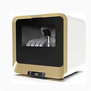 Generic Draagbare vaatwasser met 7,5 liter waterreservoir: geen sanitair nodig, mini-vaatwasser met 4 programma’s…