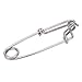 TRANMERCE Stainless Steel Fishing Pin, Proof, Rusts, for Long Line, Surfcasting, Deep Sea Fishing, Freshwater and Saltwater Anglers (3.5 * 125MM)