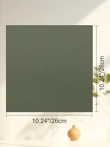 Image of Mantieqingway Cotton Handkerchiefs for Men Solid Color Pocket Square for Suit Formal Wedding Church