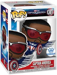 Amazon.com: Funko Pop Captain America Exclusive 1381 : Toys & Games