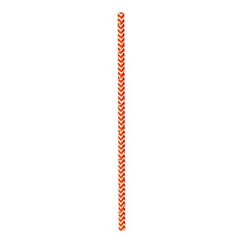 Pitillos de papel zig zag naranja 7.8 pulg 25 ct miniatura 2