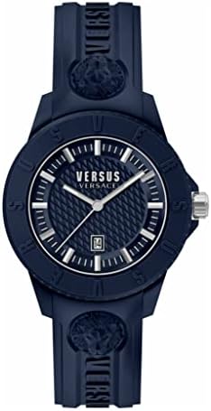 Versus Versace Tokyo Silicone Lion Collection Luxury Mens Watch Timepiece