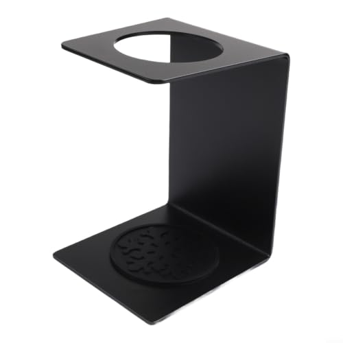 Soporte para café hecho a mano de alta precisión con bandeja de goteo de acero inoxidable 7