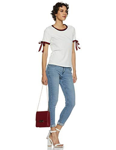 Image of Jealous 21 Women's Plain Regular Fit T-Shirt