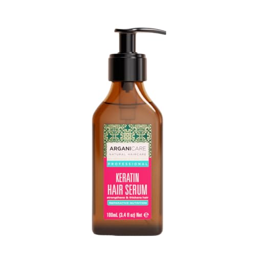 ARGANICARE | Sérum Protecteur à la Kératine & Huile d’Argan | Renforce et Répare la Fibre Capillaire | Anti-Frisottis & Protection Thermique | Cheveux...