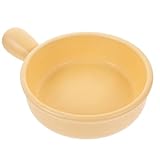 MUELODSIC Keramik Milchtopf mit Griff und Deckel Hitzebeständiger Casserole topf für Herd Antihaftbeschichtet für Suppen Eintöpfe Kochen und Braisiertes Geflügel Spülmaschinenfest Kitchen