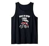 This is How I Roll Funny Golf Cart Tank Top