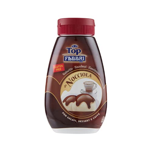 Mini Topping Hazelnut Fabbri coulis noisette pour desserts lot de 12