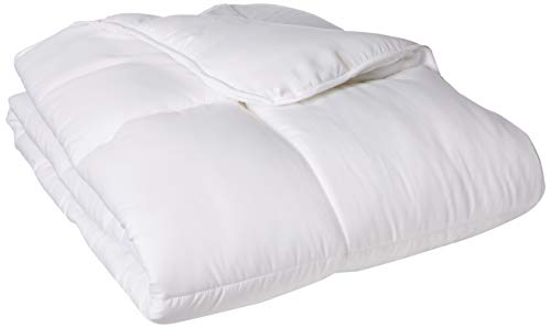 LUCID Alternative Comforter - Hypoallergenic - Down Alternative - Heavy Warmth - 400 GSM - Ultra Soft - 8 Duvet Loops - Machine Washable - Twin