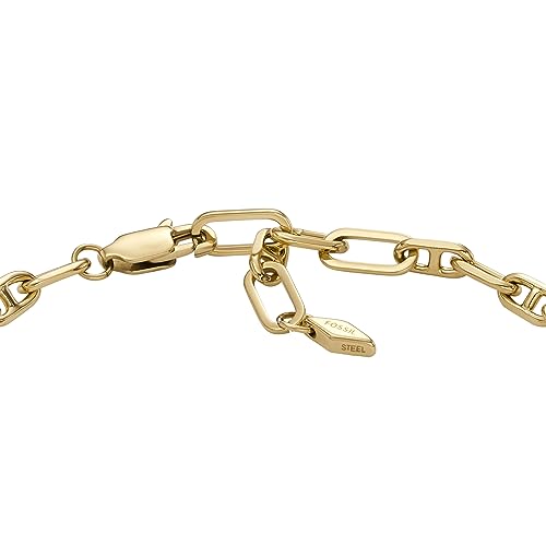 Image of Fossil Women's Stainless Steel Chain Bracelet
