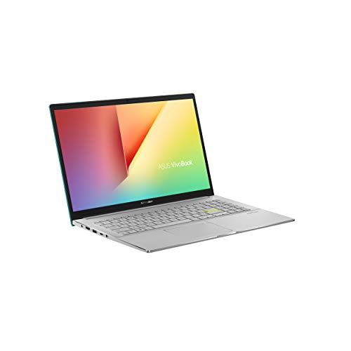 ASUS VivoBook S15 S533FA (90NB0LE1-M00200) 39,6 cm (15,6 Zoll, Full HD, WV, matt) Notebook (Intel Core i5-10210U, Intel UHD-Grafik 620, 8GB RAM, 512GB SSD, Windows 10) gaia green