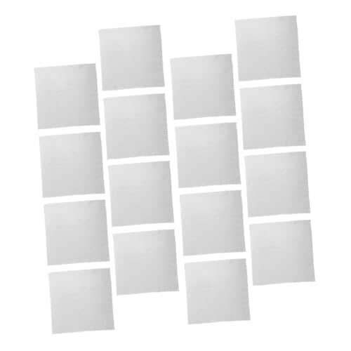 LIGIGWASH 100 Piezas paño de Limpieza de Joyas Limpiador para pulir Plata paño de Pulido Trapo para Quitar el Polvo Polaco paño para pulir Plata paño de joyería Fibra extrafina Light Grey