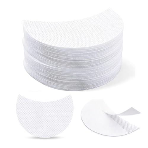 Oavie 200 Pcs Disposable Eyelash Extension Pads Lint-Free Under Eye Patches for Eyelash Grafting Breathable Non-Woven Fabric Eye Stickers for Professional Salon and DIY Lash Lift Accessories