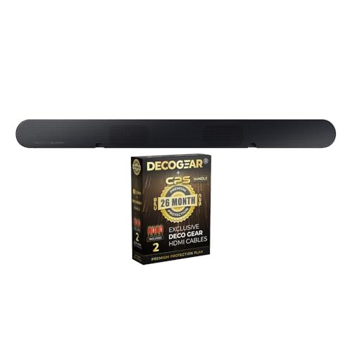 Samsung E99SAMHWS60D Hw-S60D S-Series 5.0Ch. Wireless Dolby Atmos Soundbar W/Q-Symphony (2024) Bundle cover