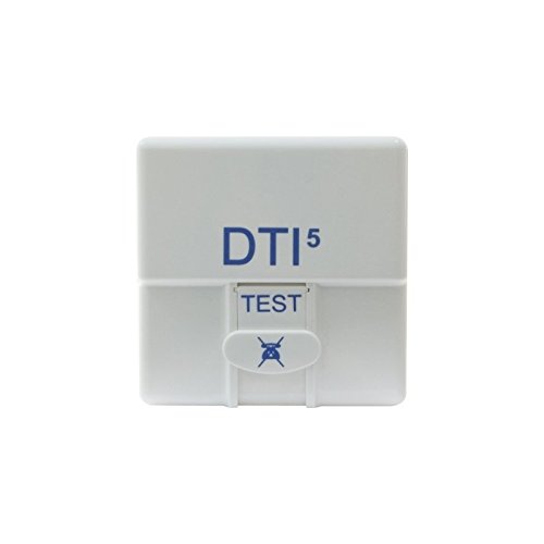 Boitier dti 5 lignes téléphoniques protégé sur rail din