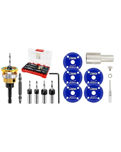 Forets à chanfreiner carbure meulage disque diamant SHDIATOOL 30mm outillage