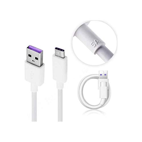 HUAWEI Super Charge Protocol Datenkabel mit USB Typ-C Anschluss weiß