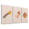 Leuke Baby Dier Foto’s Prints voor Kwekerij Muur Decor Meisjes Slaapkamer Speelkamer Decoraties Vogel Planeet Unframed