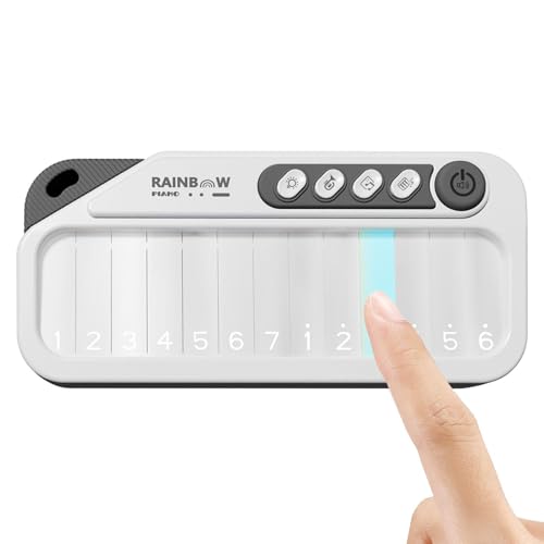 Piano De Juguete | Mini Teclado portátil de Aprendizaje con iluminación - Mini Piano De Juguete Infantil - Diseñado para , Vacaciones, Cumpleaños, Viajes, Niñas Y Niños Pequeños