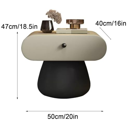 Table d'appoint pour chambre et salon compact afin d'optimiser l'espace