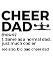 Photo Gallery cheer dad notebook: gift idea for cheerleader | cheerleading journal | college ruled lined pages book for boys girls women men (6x9 inches) | 110 pages Photo Gallery cheer dad notebook: gift idea for cheerleader | cheerleading journal | college ruled lined pages book for boys girls women men (6x9 inches) | 110 pages