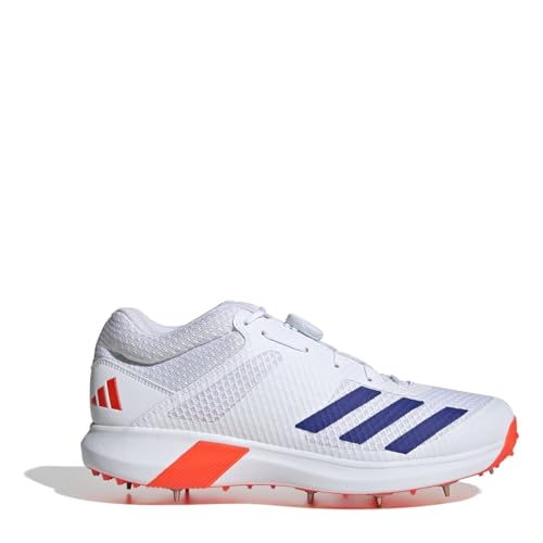 adidas Herren Adipower Vector Mid 20 Cricketschuh, FTWWHT/LUCBLU/SOLRED, 46...