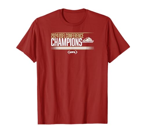 Birmingham Stallions - 2024 USFL Conference Champs - UFL T-Shirt